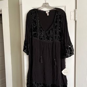Black mini dress from Knox Rose/Target, juniors XXL